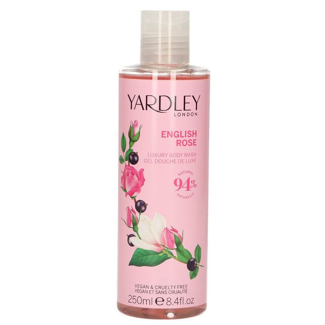 Yardley London Englische Rosen-Körperwäsche, 250 ml