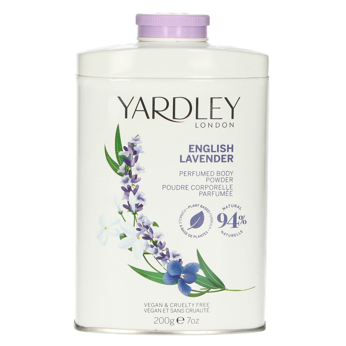Yardley London englisches Lavendel-Talkumpuder 200gr.