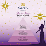 Yardley London Be a Star Eau de Parfum 30 ml