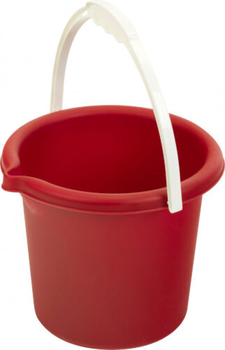 Kleiner Sandeimer rot (recycelter Kunststoff)