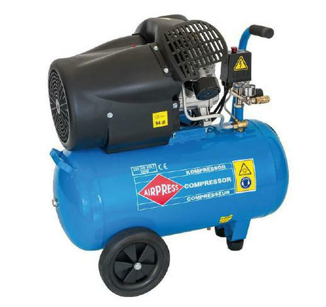 Airpress Kompressor HL 425-50 8 bar 3 PS 2,2 kw 280 l min 50 l mit Zubehör