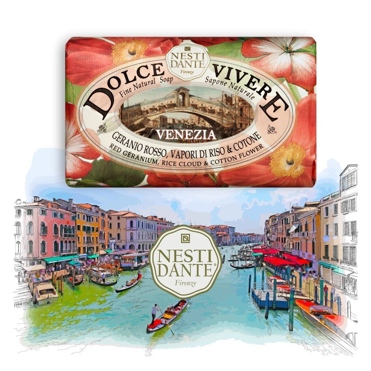 Nesti Dante Dolce Vivere Venezia Seife 250gr.