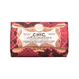 Nesti Dante Chic Animalier wilde Orchidee, rote Rea-Blätter Tiaré-Seife 250gr.