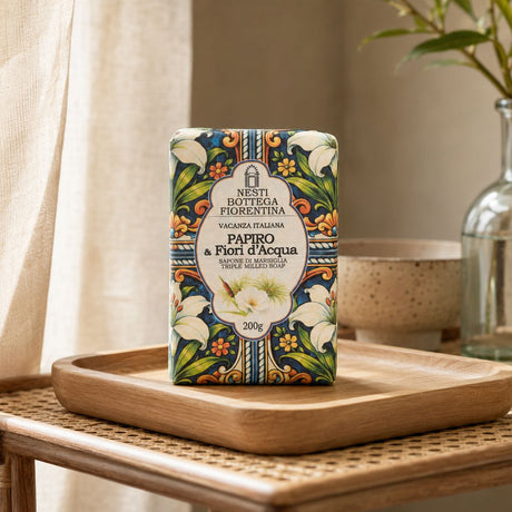 Nesti bottega fiorentina papiro fiori d'aqua zeep 200gr.