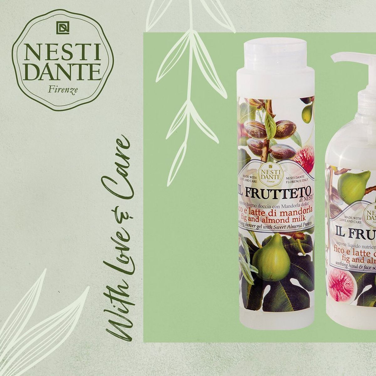 Nesti Dante Il Frutteto Feigen-Mandelmilch-Duschgel 300 ml
