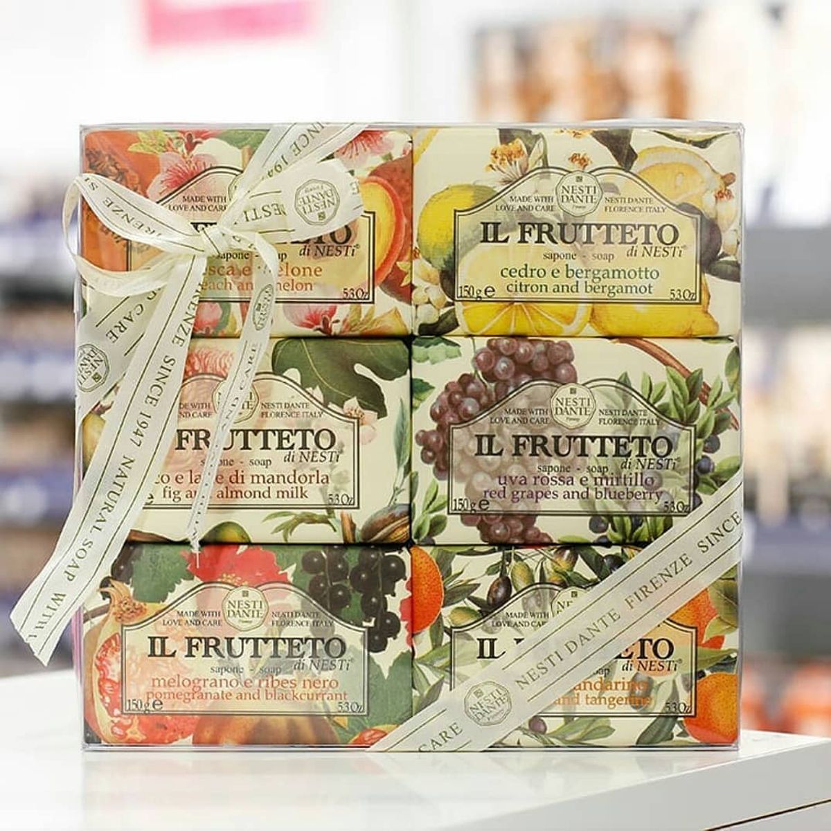 Nesti Dante il Frutetto Geschenkset Seife 6x150gr.