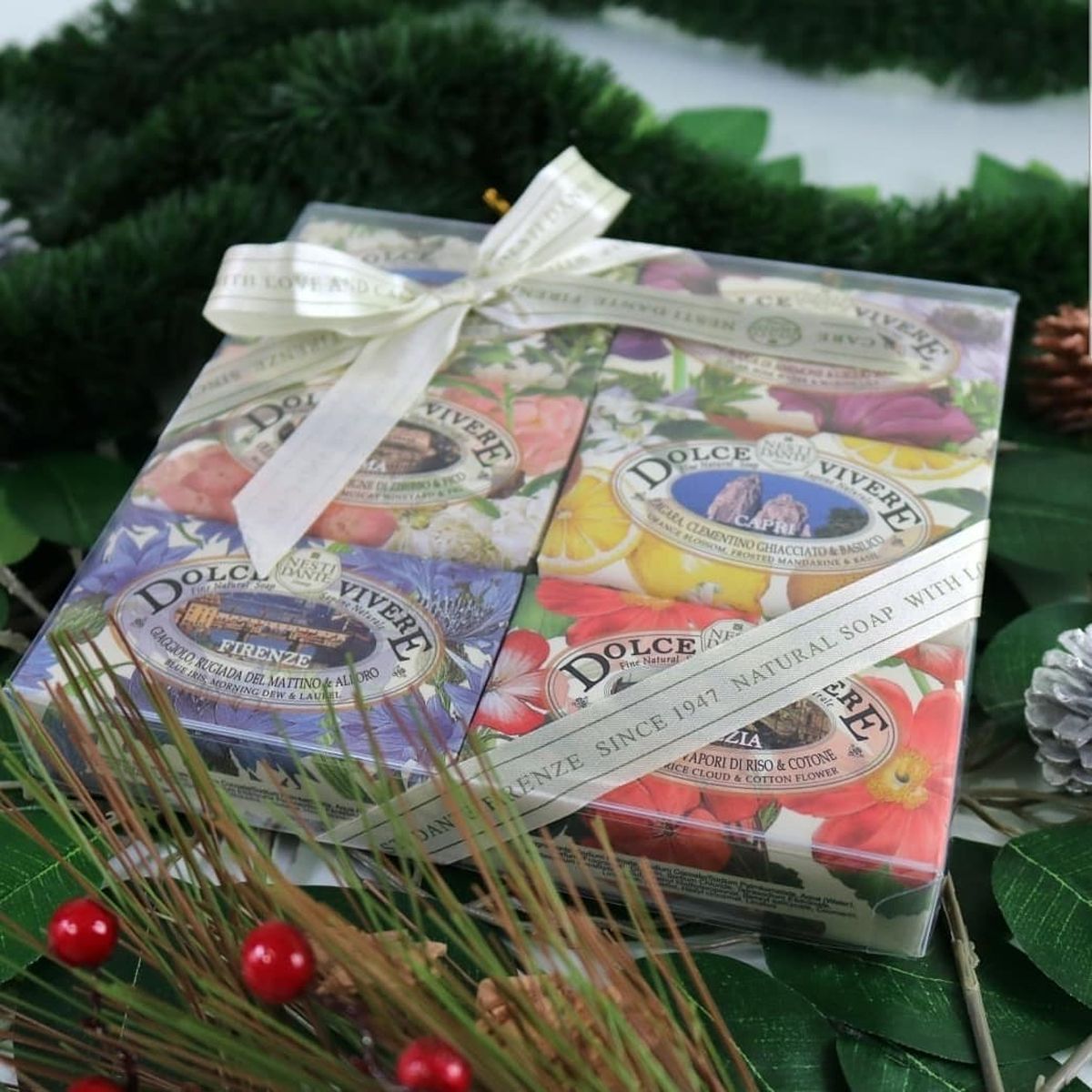 Nesti Dante Dolce Vivere Geschenkset Seife 6x150gr.