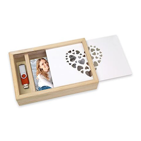 ZEP CZ1257 LOVE BOX USB pour photo 13x18 24.5x16x5 cm