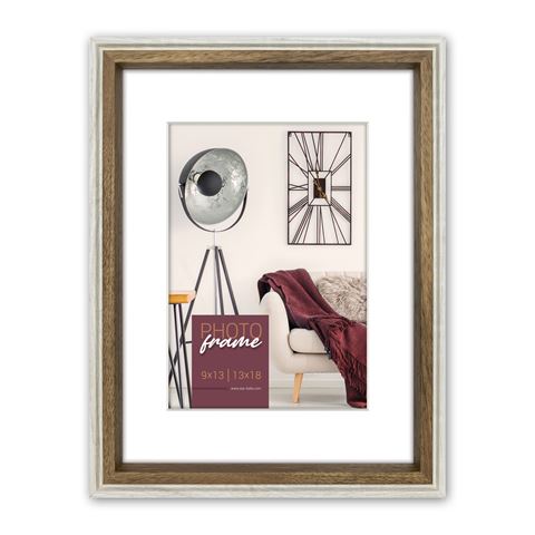 Zep Photo Frame DN718W Palmi White 13x18 18x24 cm