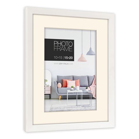 Zep Photo Frame NP46W Edison White 10x15 cm