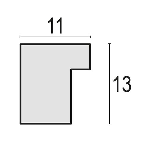 Frame di foto Zep NP68W Edison White 10x15 15x20 cm