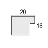 Zep Fotorahmen T268S Samara Silber 15x20 cm