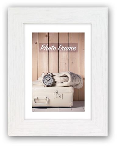 Frame di foto ZEP V21643 Nelson 3 bianco 40x60 cm