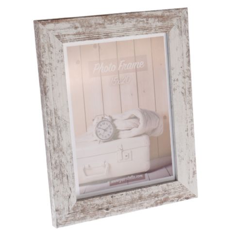 ZEP Photo Frame v21686 Nelson 6 White Wash 15x20 cm