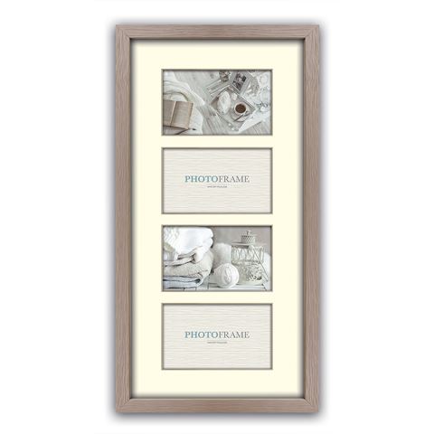 ZEP Photo Frame v34102 Regent 2 Taupe 4x 10x15 cm (26x53)