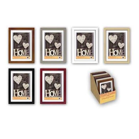 ZEP M6561 Wood Frame 10x15 cm assorti 12 pieces