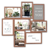 Zep Multi Photo Frame MP150 Stockholm Dark Brown 8x10x15 cm