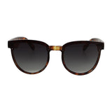 Spectrum-Sonnenbrille mit Statement-Sonnenbrille in Schildpatt und Rauchgrau für Damen