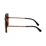 Spectrum Sonnenbrille mit Schmetterlingsverlauf, Schildkrötenbraun, Damen