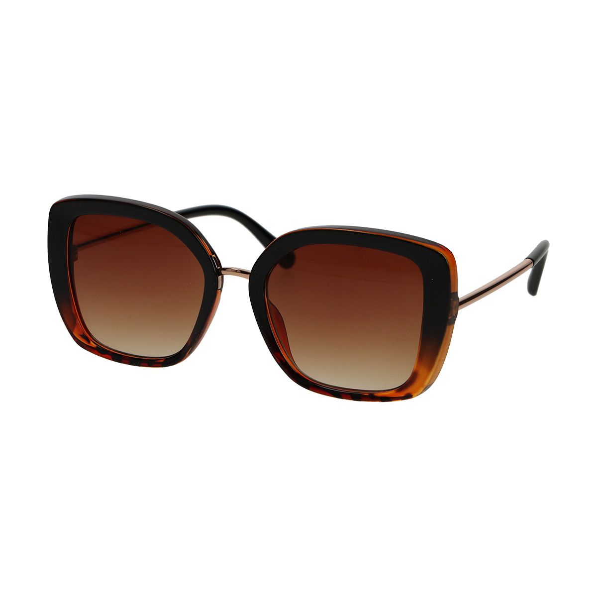 Spectrum Sonnenbrille mit Schmetterlingsverlauf, Schildkrötenbraun, Damen