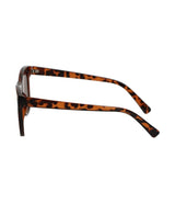 Spectrum-Sonnenbrille mit quadratischem Statement-Design in Schildpattoptik für Damen