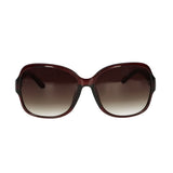 Spectrum Sonnenbrille dunkelbraun rund Damen