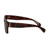 Spectrum Sonnenbrille braun havana breit Damen