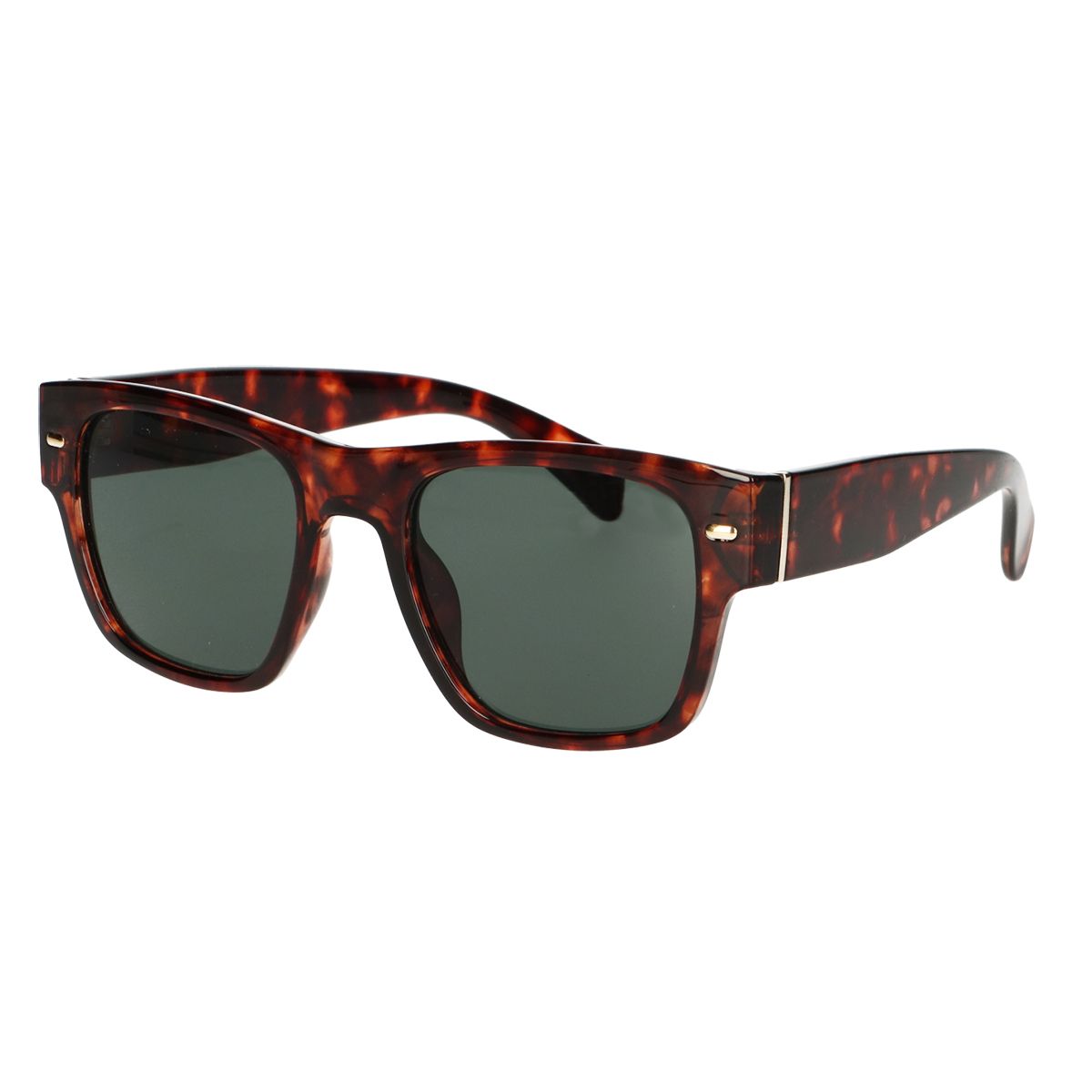 Spectrum Sonnenbrille braun havana breit Damen