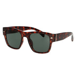 Spectrum Sonnenbrille braun havana breit Damen