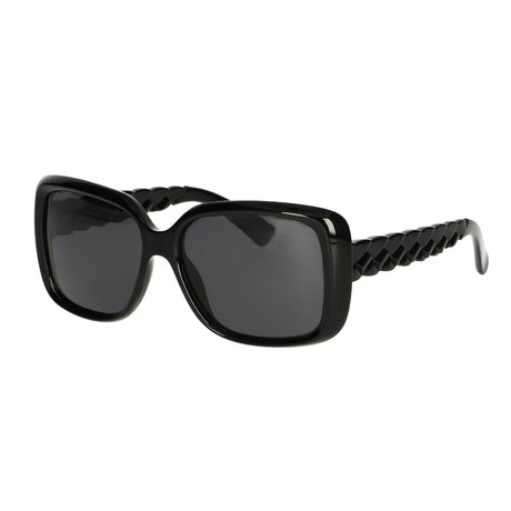 Spectrum Sonnenbrille schwarz geflochten Damen