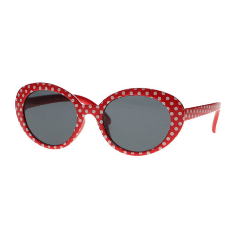 Spectrum Sonnenbrille rote Punkte Rauchglas Kinder Mädchen