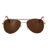 Spectrum Sonnenbrille Pilot Braunglas Rosa Mädchen