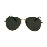 Spectrum Sonnenbrille Pilot Gold Grün Herren