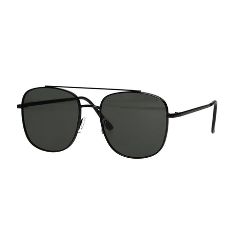 Spectrum Sonnenbrille Pilotenbrille Schwarz Grün Glas Herren