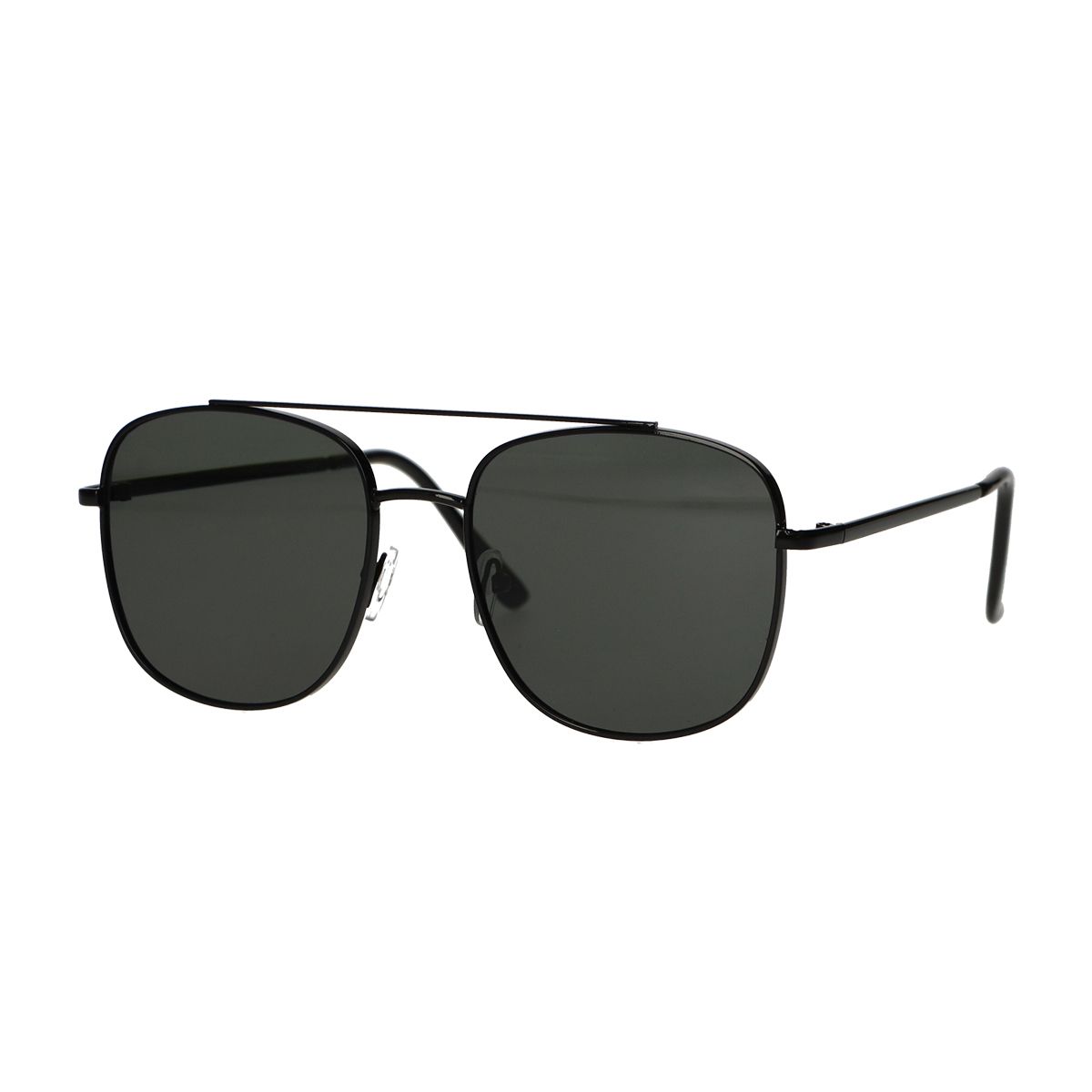 Spectrum Sonnenbrille Pilotenbrille Schwarz Grün Glas Herren