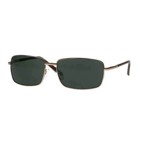 Spectrum Sonnenbrille goldgrünes Glas Herren