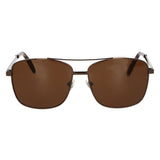 Spectrum Sonnenbrille Pilot Braun Herren