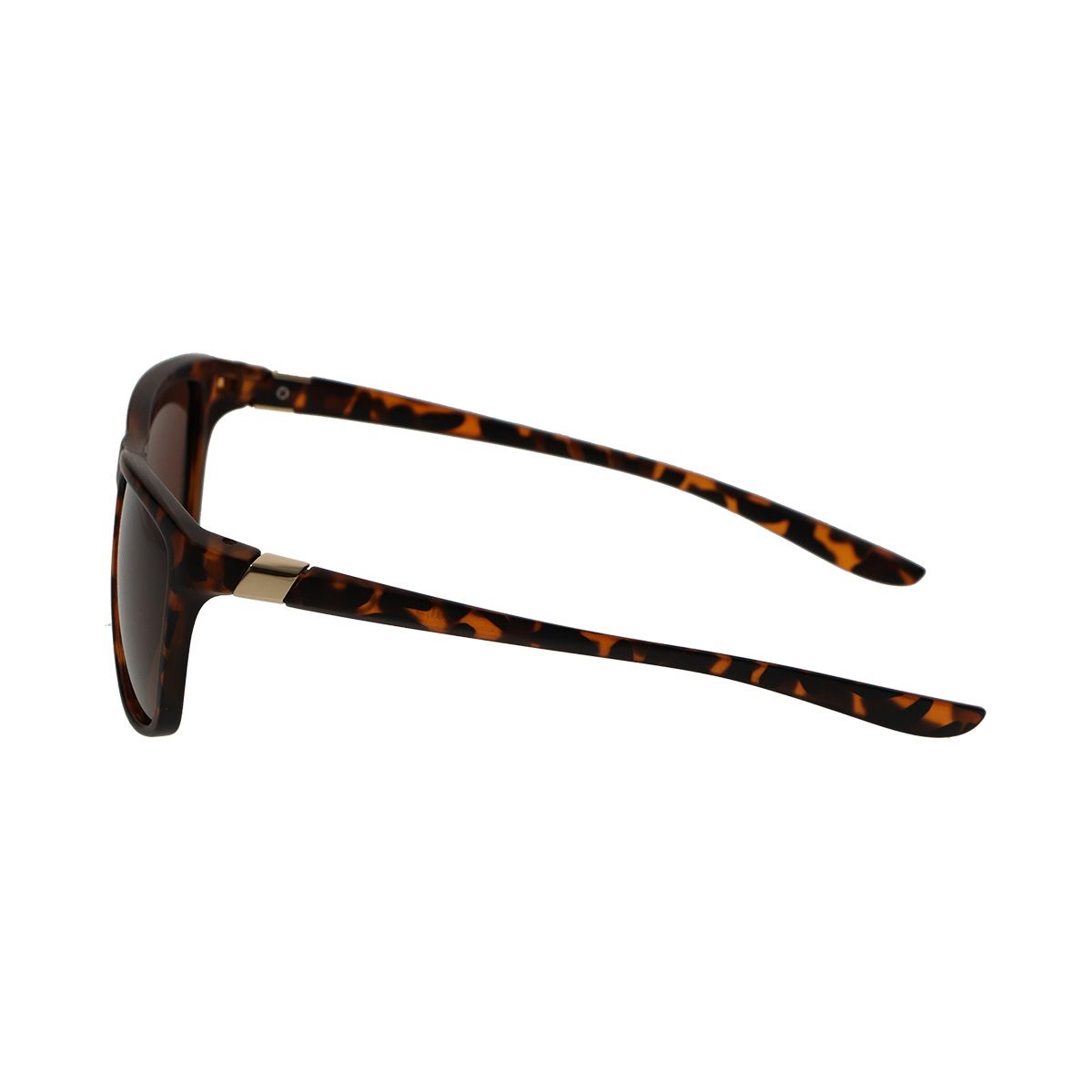 Spectrum polarisierte Sonnenbrille, rechteckig, schildkrötenbraun, Damen