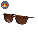 Spectrum polarisierte Sonnenbrille, rechteckig, schildkrötenbraun, Damen