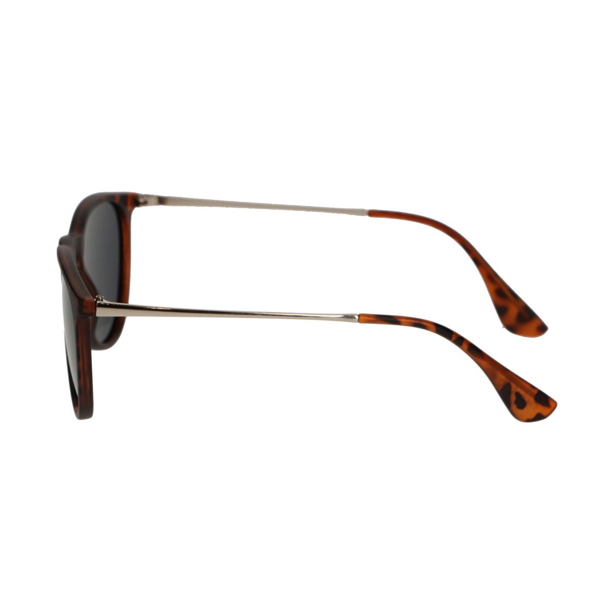 Spectrum polarisierte Sonnenbrille rund schildpatt goldgrau Damen