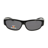 Spectrum polarisierte Überzieh-Sonnenbrille in Schwarz