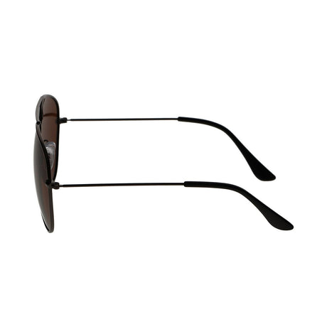 Spectrum polarisierte Sonnenbrille Pilot schwarz braun Herren
