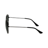 Spectrum polarisierte Sonnenbrille Pilot schwarz grün Herren