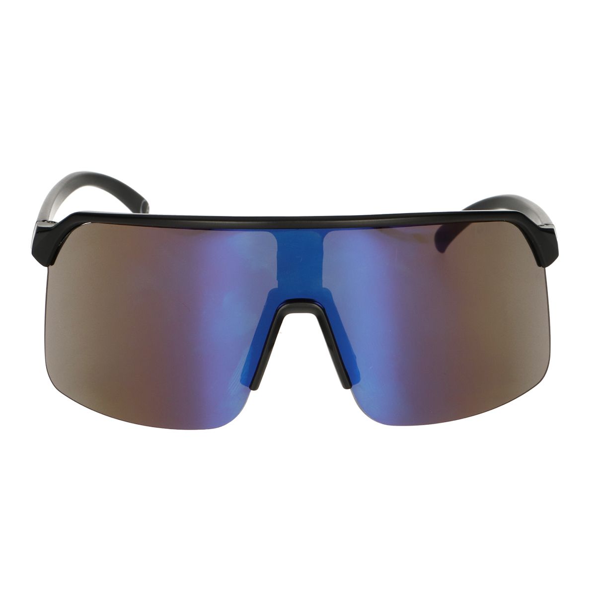 Spectrum Sonnenbrille groß Sport schwarz beschichtet Herren