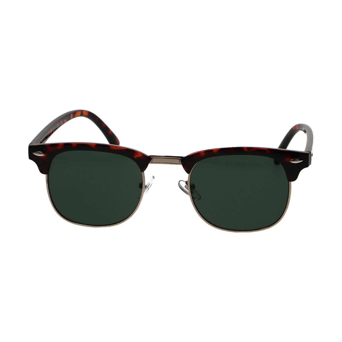 Spectrum Sonnenbrille Club Square Havana Gold Grün Unisex