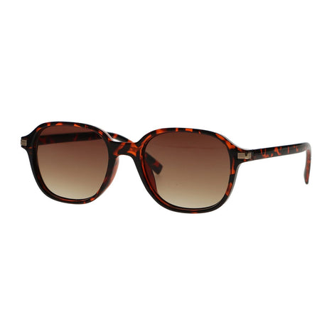 Spectrum Sonnenbrille aus schildpattbraunem Glas, Unisex