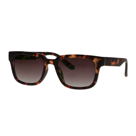 Spectrum Sonnenbrille aus schildpattbraunem Glas, Unisex