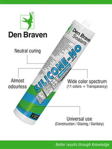 Den braven zwaluw silicone-no + sanitary | 310 ml | pergamon - 30619436