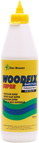 Den braven zwaluw woodfix d3 waterbestendige houtlijm | 250 ml | transparant | 1 stuk - 10748700