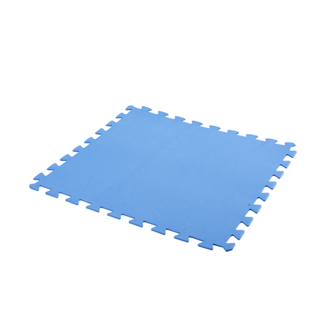 Schwimmbadfliesen Schaumstoff blau 50x50cm 9 Stück